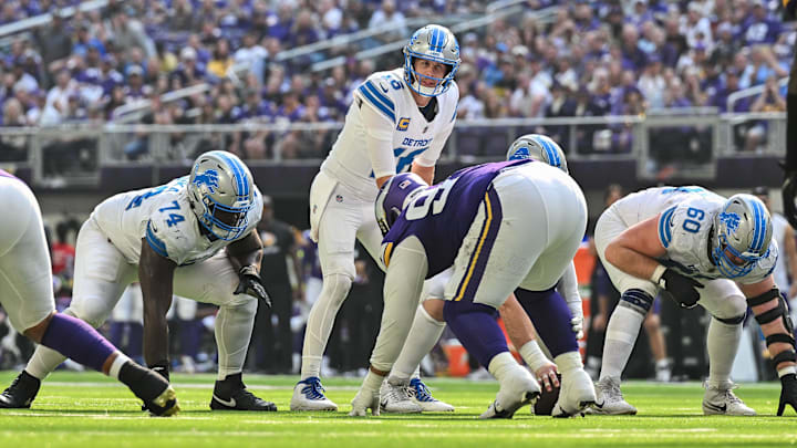 Goff has the Lions leading the NFC through seven weeks.