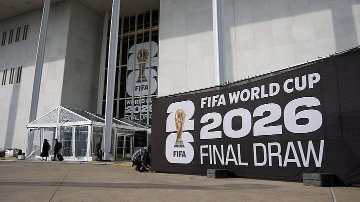 Todo está listo en el Kennedy Center de Washington para que se lleve a cabo el Sorteo del Mundial 2026. Todo está listo en el Kennedy Center de Washington para que se lleve a cabo el Sorteo del Mundial 2026.