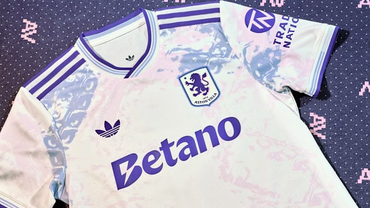 Aston Villa's 2025/26 third kit. Aston Villa's 2025/26 third kit.