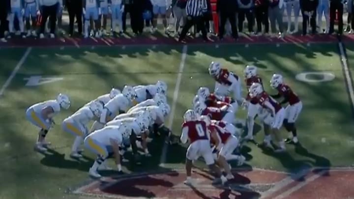 Long Island scored a 55-yard touchdown on this play. 
