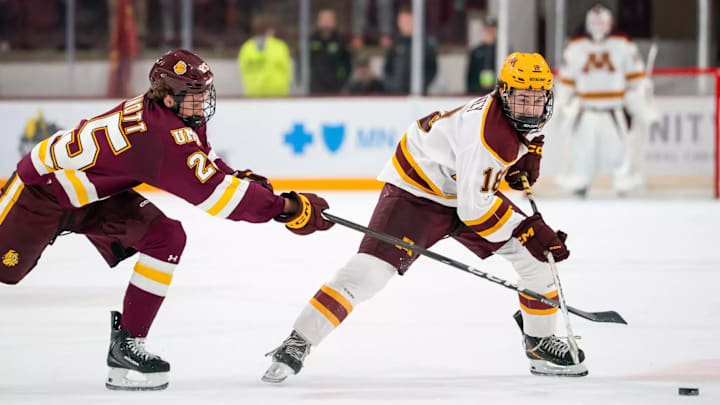 The Gophers battled the UMD Bulldogs but lost both games in Minneapolis. 
