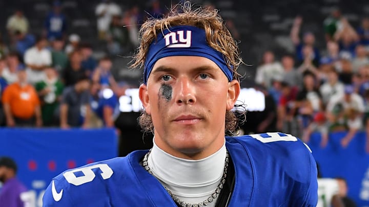 New York Giants quarterback Jaxson Dart's preseason performance gives Giants fans hope that better days are on the horizon. New York Giants quarterback Jaxson Dart's preseason performance gives Giants fans hope that better days are on the horizon.