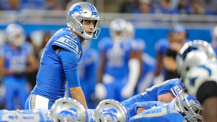 Lions quarterback Jared Goff