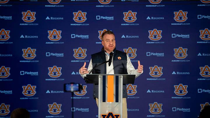 Auburn head coach Alex Golesh knows about the quality of Alabama high school football, and he will take advantage of it. Auburn head coach Alex Golesh knows about the quality of Alabama high school football, and he will take advantage of it.