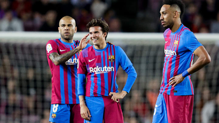 Le FC Barcelone 2021-2022. 