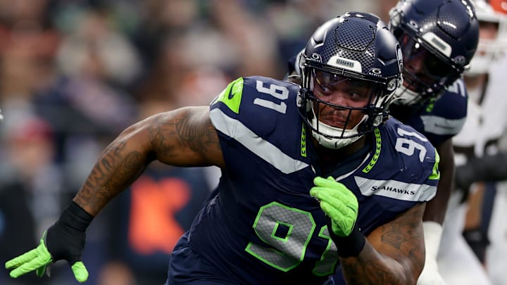 Byron Murphy II of the Seattle Seahawks