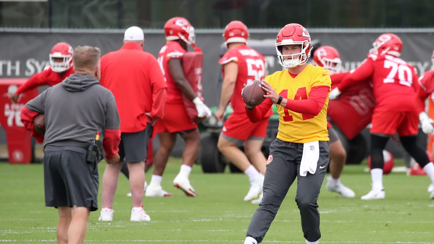 New Chiefs QB's Days in Kansas City Are Numbered Heading into Training Camp