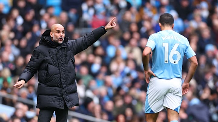 Pep Guardiola und Rodri
