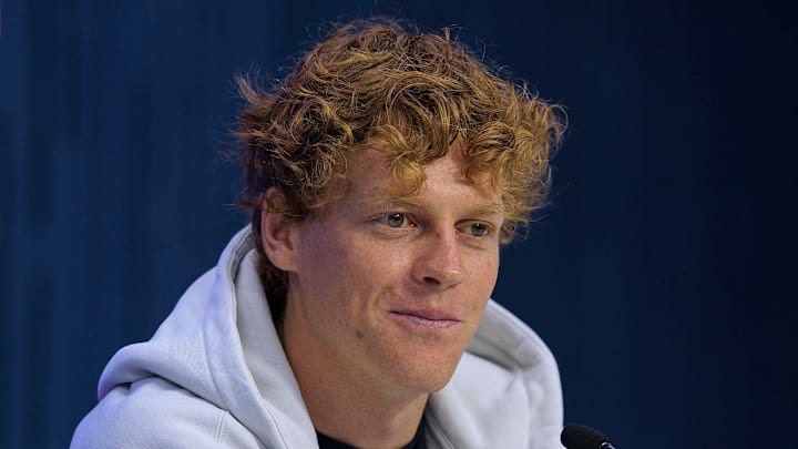 Jannik Sinner spoke with the media before the 2025 China Open.