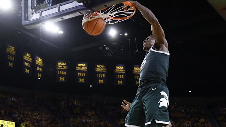 Michigan State is favored against North Dakota State in the Round of 64.