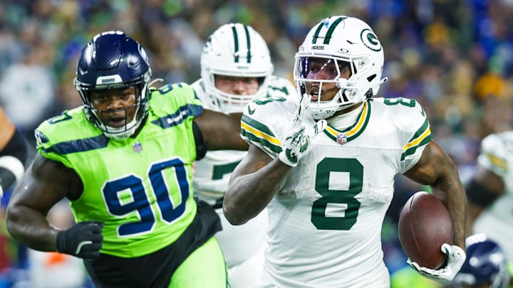 Josh Jacobs had a hot start for the Green Bay Packers at the Seahawks.