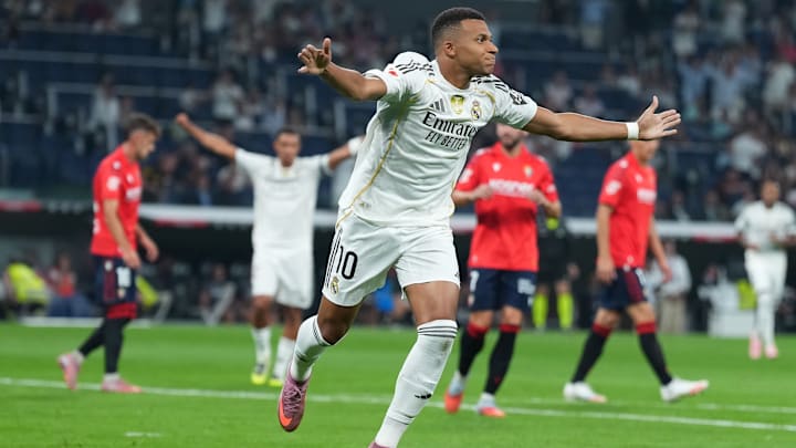 Kylian Mbappé a ouvert le score sur pénalty.