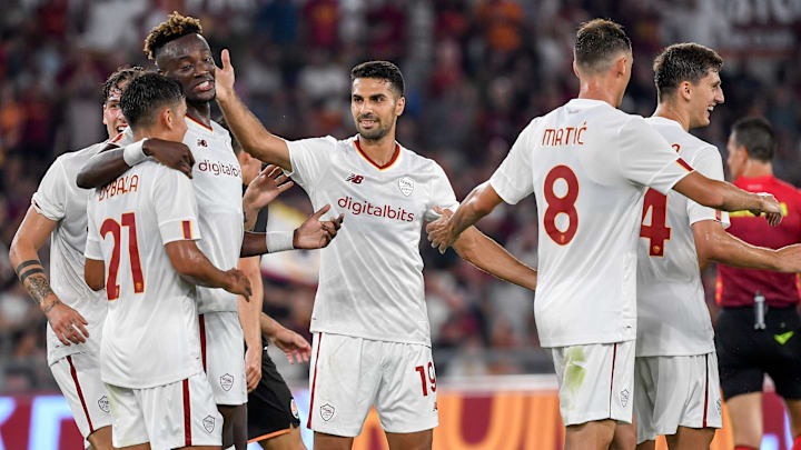 Roma reencontra torcida no Olímpico após estrear fora de casa na Serie A Italiana 2022/23.