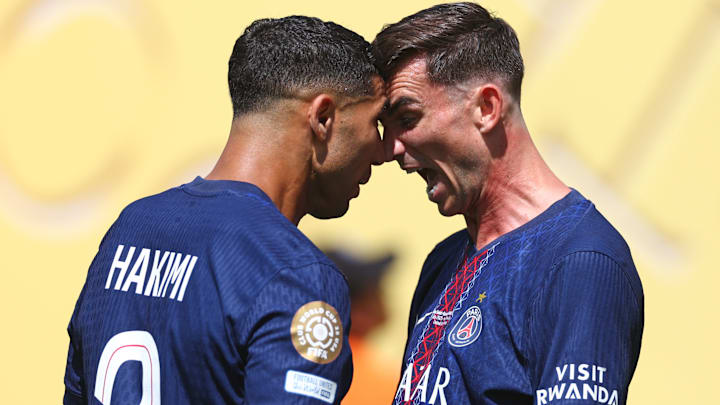 Hakimi e Fabián Ruiz foram destaques do PSG Hakimi e Fabián Ruiz foram destaques do PSG