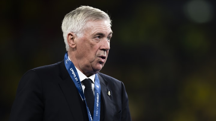 Carlo Ancelotti, entraîneur du Real Madrid.