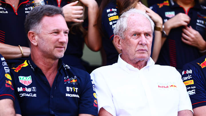 Christian Horner and Helmut Marko