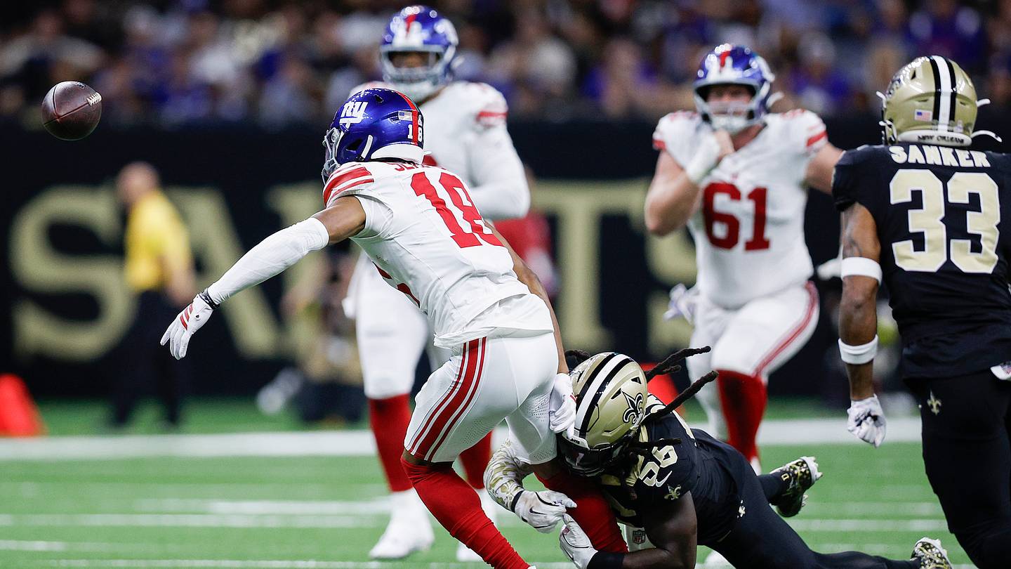 Saints Rally Past Giants; NFL Upsets Abound!