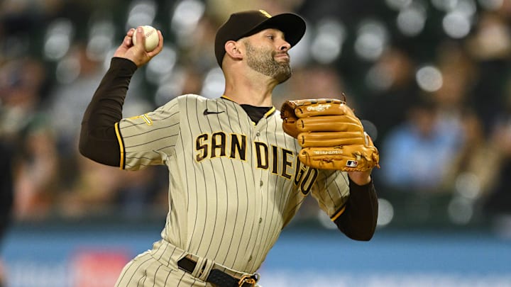 San Diego Padres pitcher Nick Martinez
