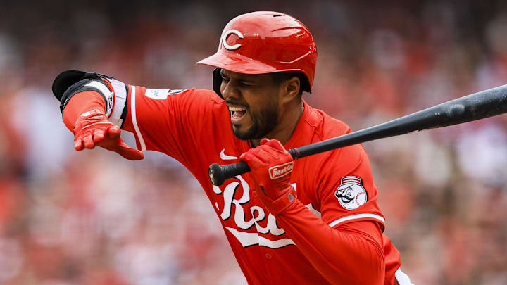 Cincinnati Reds designated hitter Jeimer Candelario (3)