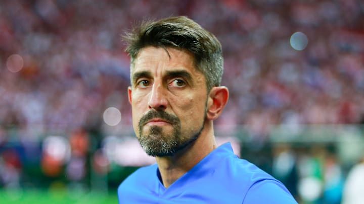 El entrenador Veljko Paunovic. El entrenador Veljko Paunovic.