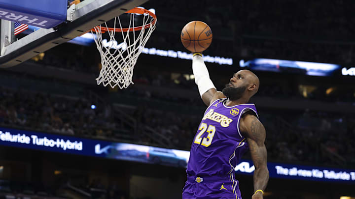 Los Angeles Lakers forward LeBron James is an interesting prop target on Monday.