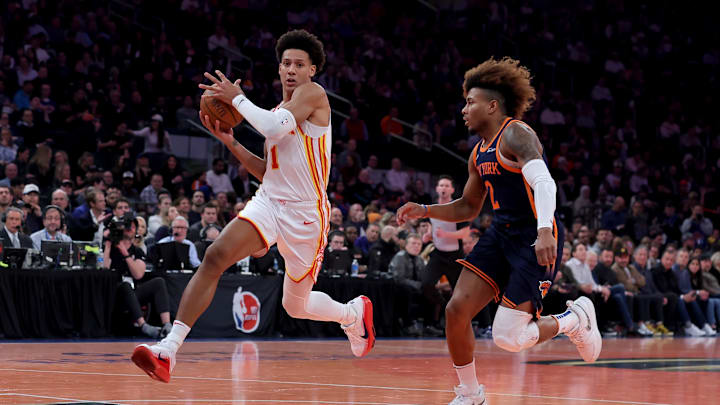 Former Duke basketball forward Jalen Johnson Former Duke basketball forward Jalen Johnson