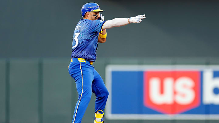 Royce Lewis had an epic reaction to Matt Wallner's home run that powered the Minnesota Twins over Cleveland on Friday.