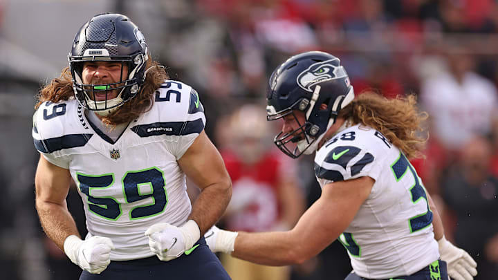 Jon Rhattigan of the Seattle Seahawks