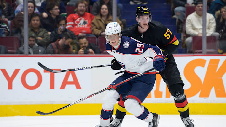 Columbus Blue Jackets v Vancouver Canucks