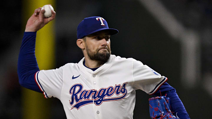Nathan Eovaldi and the Rangers are home favorites against the Guardians on Friday night. Nathan Eovaldi and the Rangers are home favorites against the Guardians on Friday night.