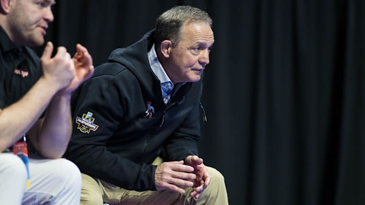 Former Oklahoma State head coach John Smith.