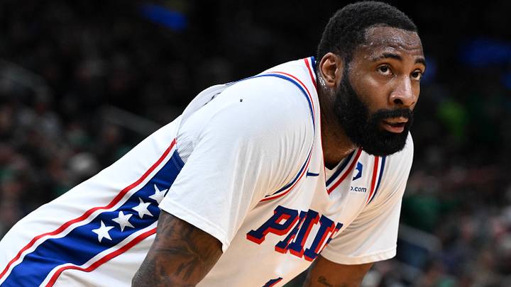 Apr 21, 2026; Boston, Massachusetts, USA; Philadelphia 76ers center Andre Drummond (1) watches a free-throw against the Boston Celtics in the first half of a game two of the first round of the 2026 NBA Playoffs at TD Garden. Mandatory Credit: Brian Fluharty-Imagn Images Apr 21, 2026; Boston, Massachusetts, USA; Philadelphia 76ers center Andre Drummond (1) watches a free-throw against the Boston Celtics in the first half of a game two of the first round of the 2026 NBA Playoffs at TD Garden. Mandatory Credit: Brian Fluharty-Imagn Images