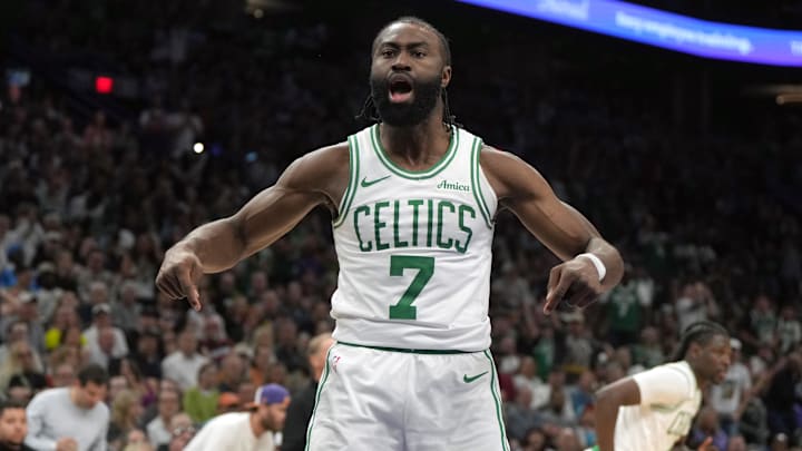 Boston Celtics guard Jaylen Brown on Mar 26, 2025.