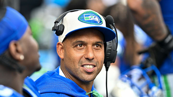 Aden Durde of the Seattle Seahawks