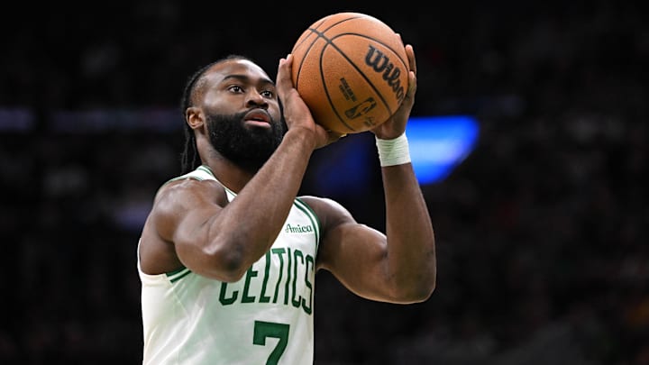 Boston Celtics guard Jaylen Brown.