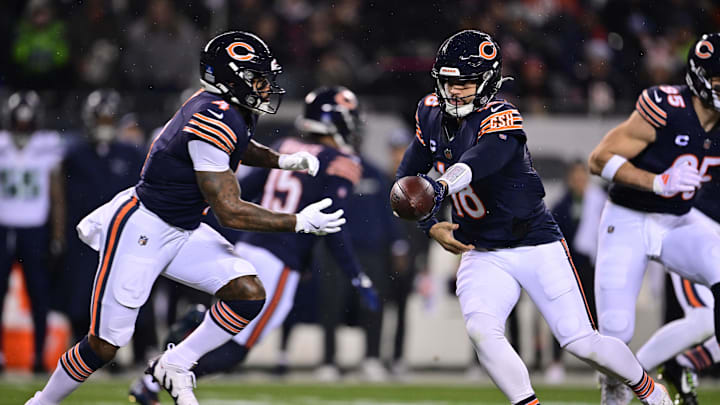 Which direction are Chicago Bears quarterback Caleb Williams and running back D'Andre Swift trending as we head into the 2025 season?