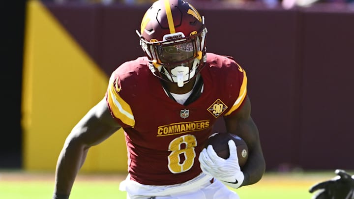 Washington Commanders running back Brian Robinson.