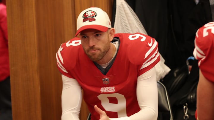 San Francisco 49ers kicker Robbie Gould (9)