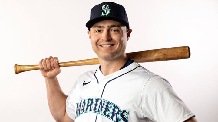 Seattle Mariners infielder Ben Williamson poses for a portrait during media day Feb. 20 at Peoria Sports Complex.