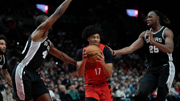 San Antonio Spurs v Portland Trail Blazers