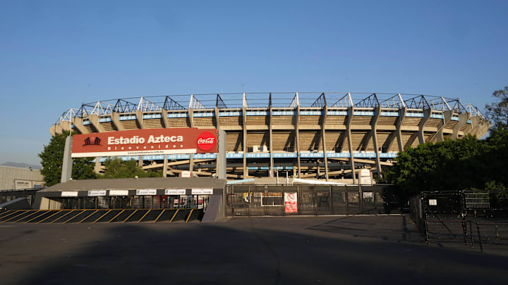 A general overall view of Estadio Azteca. The stadium was the site of the 1970 and 1986 FIFA World Cup Final. A general overall view of Estadio Azteca. The stadium was the site of the 1970 and 1986 FIFA World Cup Final.
