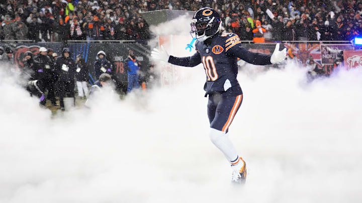 Chicago Bears wide receiver Luther Burden III.