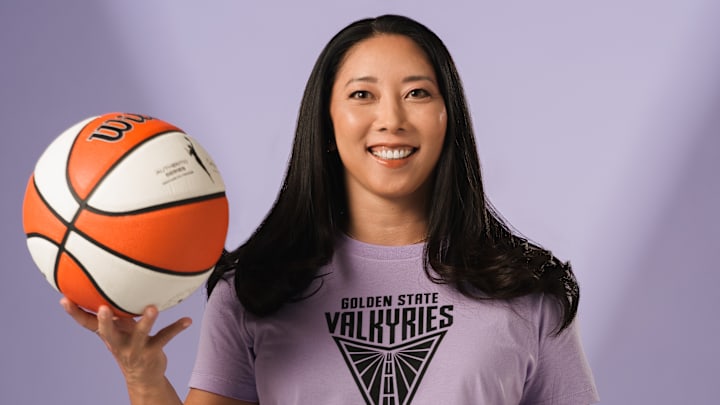 Golden State Valkyries coach Natalie Nakase