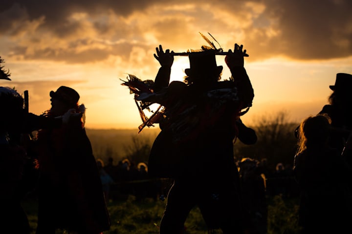 The Festival Of Samhain Is Celebrated In Glastonbury