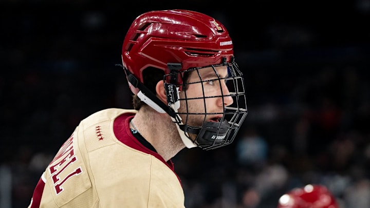 Boston College advanced to the final round of the Beanpot via an 8-2 win over Northeastern on Monday night. 