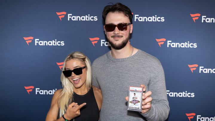 Paul Skenes and Livvy Dunne hit the red carpet with the 2024 Topps Rookie Patch Debut Autograph card. Paul Skenes and Livvy Dunne hit the red carpet with the 2024 Topps Rookie Patch Debut Autograph card.