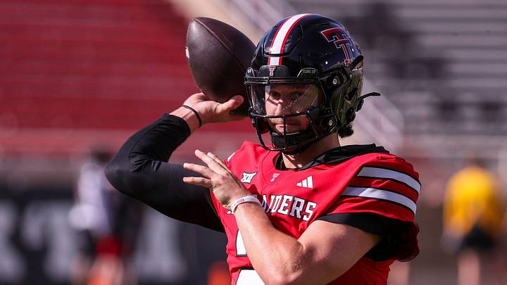 Texas Tech quarterback Brendan Sorsby