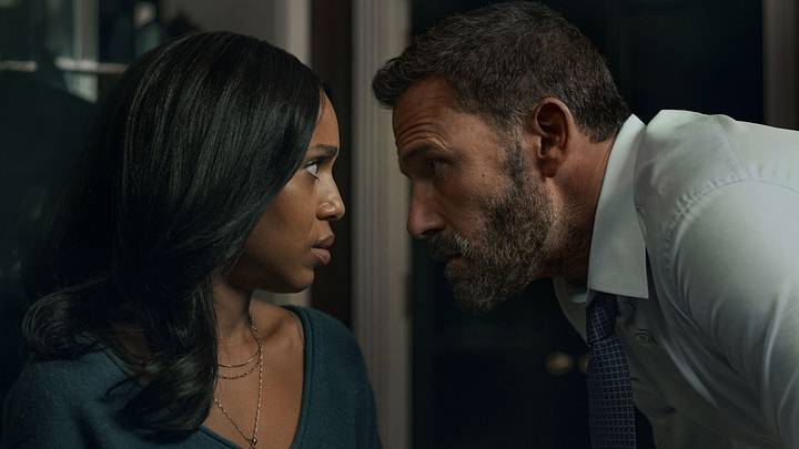ANIMALS. (L to R) Kerry Washington as Abigail and Ben Affleck as Mark in Animals