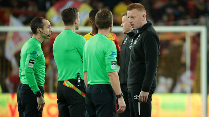 François Letexier et Will Still ont échangé quelques propos lors de la rencontre entre Lens et Reims. 