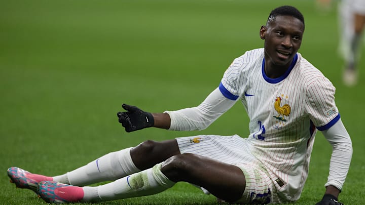 Randal Kolo Muani bei der französischen Nationalmannschaft